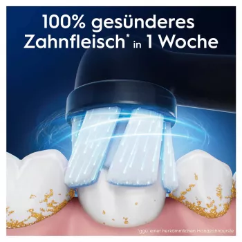 Cabeça de escova de dentes Oral-B 194631 4 unid. preto