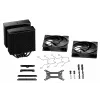 Cooler de CPU a ar be quiet! Pure Rock Pro 3 preto 12 cm 1 peça