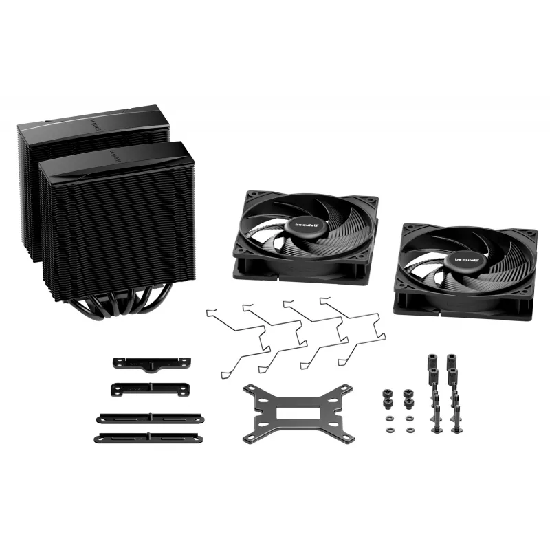 Cooler de CPU a ar be quiet! Pure Rock Pro 3 preto 12 cm 1 peça