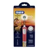 Escova de dentes elétrica Oral-B Kids VITALITYPROLIONK criança rotativa-oscilante multicolor