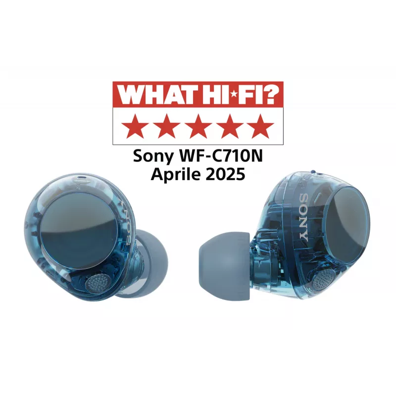 Sony WF-C710N (WFC710NL.CE7) auriculares True Wireless intra-auriculares, Bluetooth, cancelamento de ruído, Glass Blue