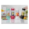 Misturadora portátil NUTRIBULLET Portable 0.475 L — roxa, bateria de 2000 mAh, recipiente Tritan