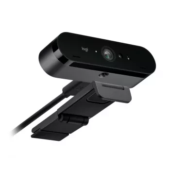 Webcam Logitech BRIO 4K 13 MP USB preta 4096 x 2160 píxeis