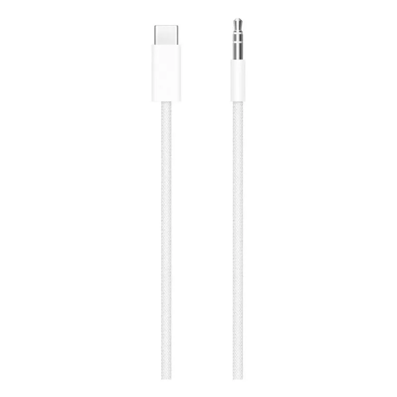 Cabo de áudio Apple MDV84ZM/A 1.2m 3.5mm USB Type-C branco