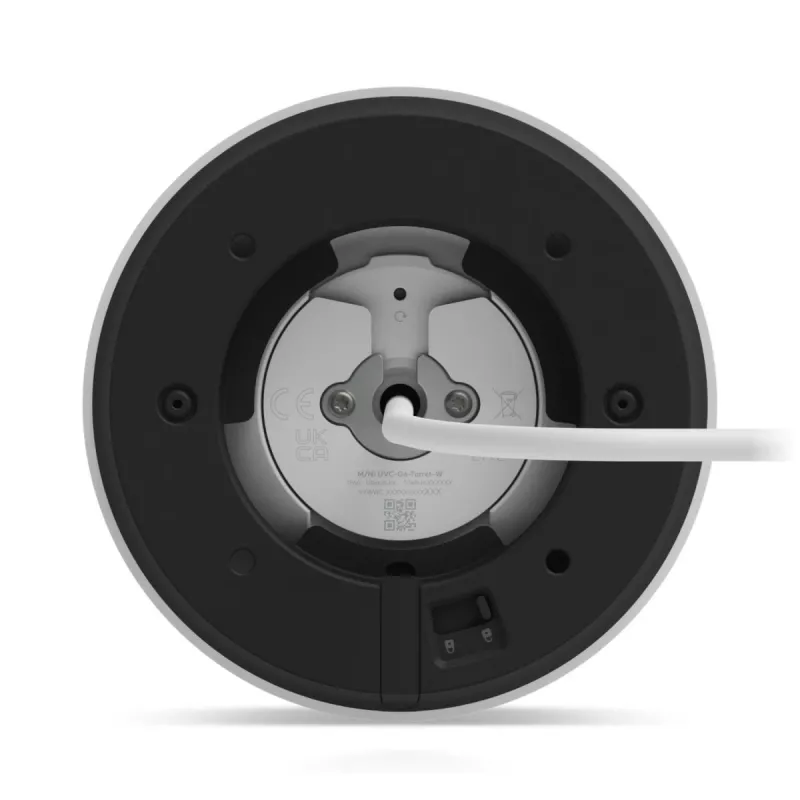 Câmara de vigilância IP UBIQUITI G6 Turret — 8 MP (3864×2160), PoE, IP66, 30 fps, 134,1° diagonal, visão noturna 30 m