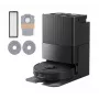 Aspirador robô Roborock Qrevo Edge 5V1 — sem saco, depósito de pó de 0,325 L, base de 2,7 L, Li-Ion 5200 mAh, 190 min de autonomia, 60,4 dB, preto