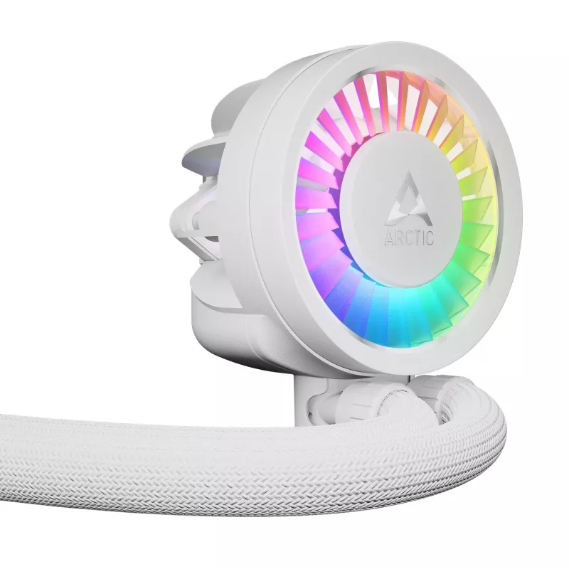 ARCTIC Liquid Freezer III Pro 360 A-RGB (branco) - Cooler líquido all-in-one multicompatível para CPU com A-RGB