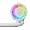 ARCTIC Liquid Freezer III Pro 360 A-RGB (branco) - Cooler líquido all-in-one multicompatível para CPU com A-RGB