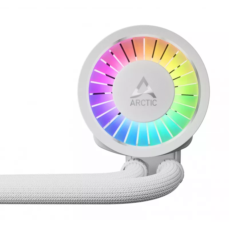 ARCTIC Liquid Freezer III Pro 360 A-RGB (branco) - Cooler líquido all-in-one multicompatível para CPU com A-RGB