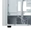 Caixa para PC Cooler Master Elite 502 Midi Tower Branco — ATX, 3x 120 mm à frente, 120 mm atrás, fonte de alimentação em baixo, suporta unidades de 2,5