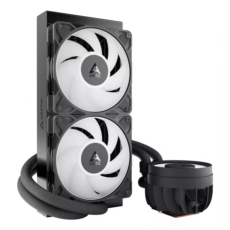 ARCTIC Liquid Freezer III Pro 240 A-RGB - Refrigeração líquida All-in-One para CPU multi-compatível com A-RGB Preto