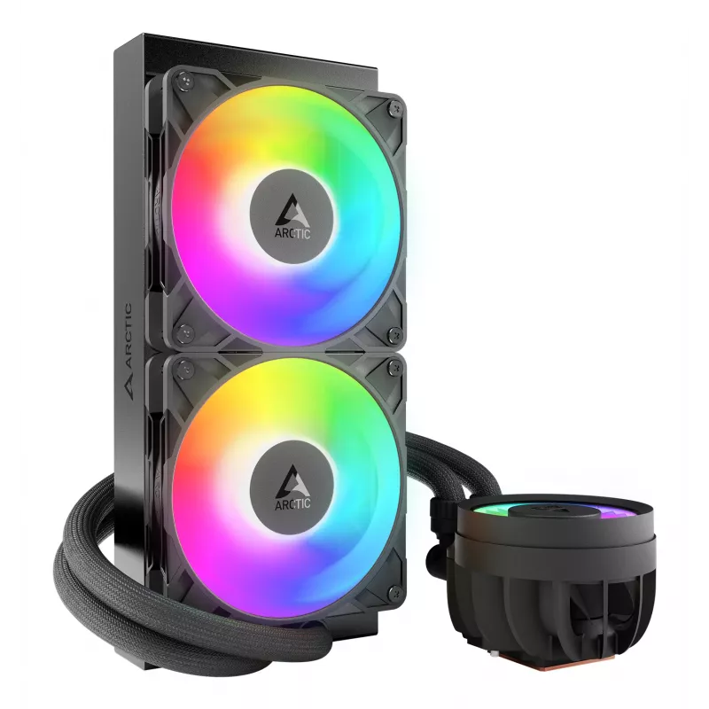 ARCTIC Liquid Freezer III Pro 240 A-RGB - Refrigeração líquida All-in-One para CPU multi-compatível com A-RGB Preto