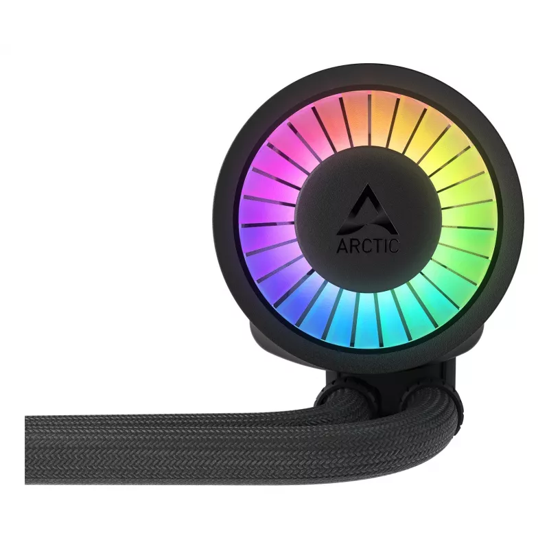 ARCTIC Liquid Freezer III Pro 240 A-RGB - Refrigeração líquida All-in-One para CPU multi-compatível com A-RGB Preto