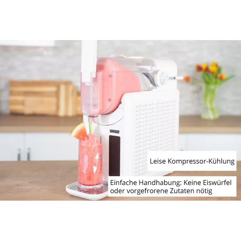 Máquina de gelo picado Unold Susi 48940 Máquina de gelo com compressor 2 L 220 W Branco