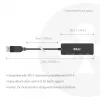 Club 3D CSV-7330 adaptador hub MST de DisplayPort 2.1 para 3x HDMI 2.1, 8K60Hz, 4K120Hz, 13,5 Gbps, HDR, HDCP 2.3, preto