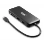 Dock portátil CLUB3D 8-1 USB Type-C® 10Gbps para HDMI™ e DisplayPort™ 8K30Hz PD máx. 100Watt