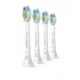 Cabeças de escova de dentes Philips HX6064/87 Optimal White — 4 peças, branco, cerdas médias