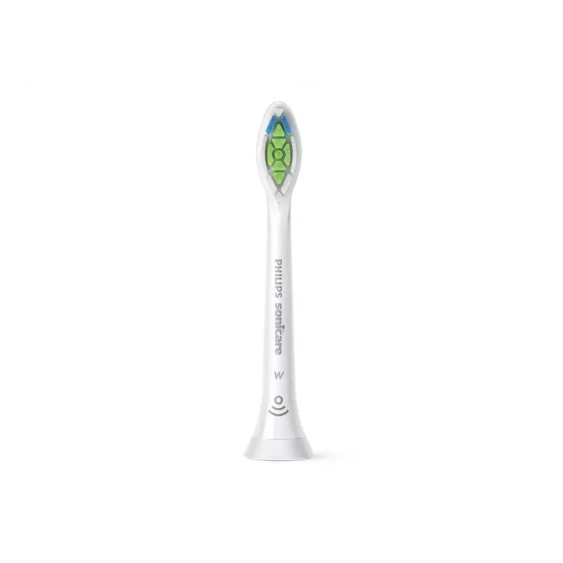 Cabeças de escova de dentes Philips HX6064/87 Optimal White — 4 peças, branco, cerdas médias