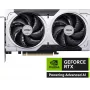 Placa gráfica MSI GeForce RTX 5060 Ti 8 GB GDDR7, PCIe 5.0, 4608 CUDA, 2602 MHz Boost, 128 bits, 2 ventoinhas, 180 W