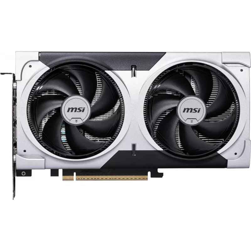 Placa gráfica MSI GeForce RTX 5060 Ti 8 GB GDDR7, PCIe 5.0, 4608 CUDA, 2602 MHz Boost, 128 bits, 2 ventoinhas, 180 W