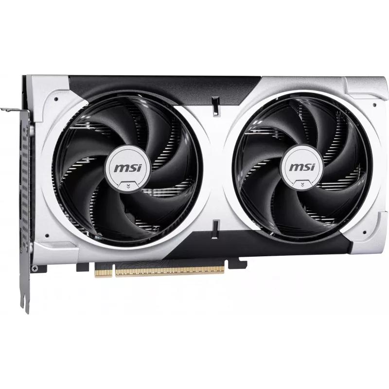 Placa gráfica MSI GeForce RTX 5060 Ti 8 GB GDDR7, PCIe 5.0, 4608 CUDA, 2602 MHz Boost, 128 bits, 2 ventoinhas, 180 W