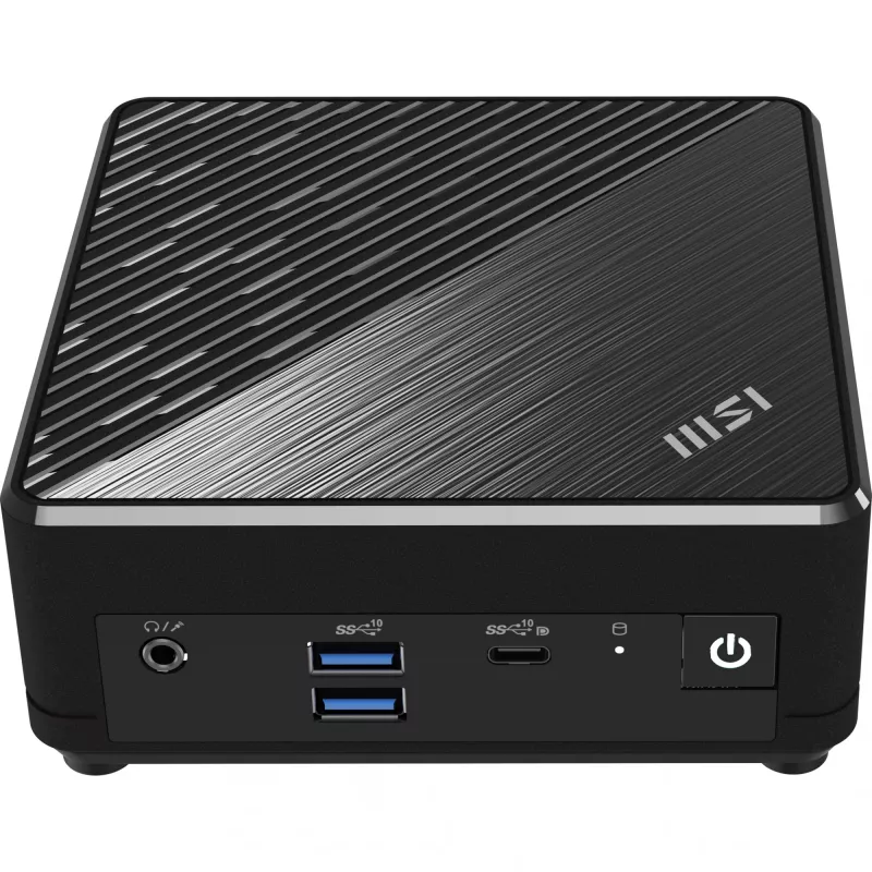 MSI Cubi N ADL S-098EU Intel® N N200 4 GB DDR4-SDRAM 128 GB SSD Windows 11 Pro Mini PC preto