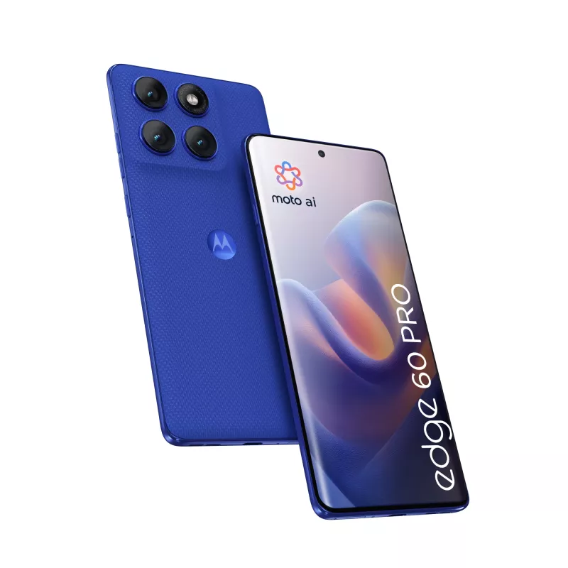 Motorola edge 60 pro 16,9 cm (6,67 polegadas) Dual SIM Android 15 5G USB Type-C 12 GB 512 GB 6000 mAh azul