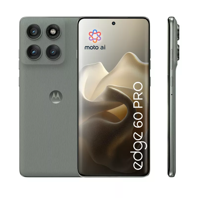 Motorola edge 60 pro 16.9 cm (6.67 polegadas) Dual SIM Android 15 5G USB Type-C 12 GB 512 GB 6000 mAh cinzento
