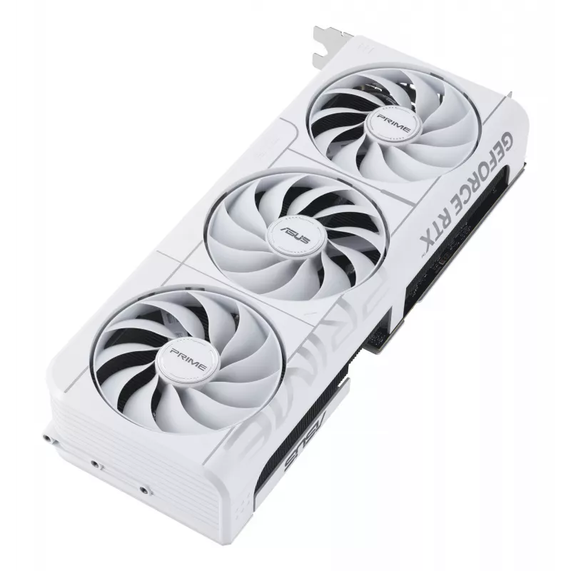 Placa gráfica ASUS GeForce RTX 5070 12 GB GDDR7, PCIe 5.0, 192-Bit, branco, 3 ventoinhas