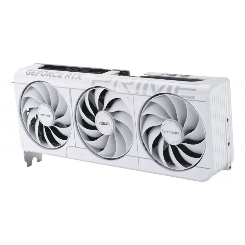 Placa gráfica ASUS GeForce RTX 5070 12 GB GDDR7, PCIe 5.0, 192-Bit, branco, 3 ventoinhas
