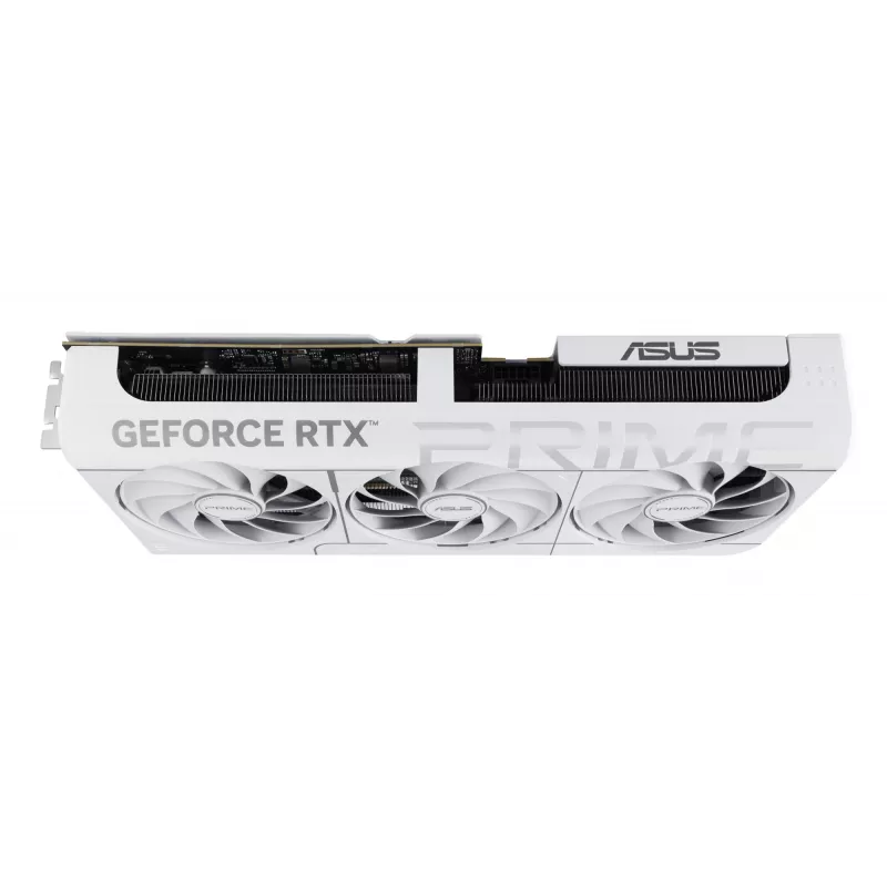 Placa gráfica ASUS GeForce RTX 5070 12 GB GDDR7, PCIe 5.0, 192-Bit, branco, 3 ventoinhas