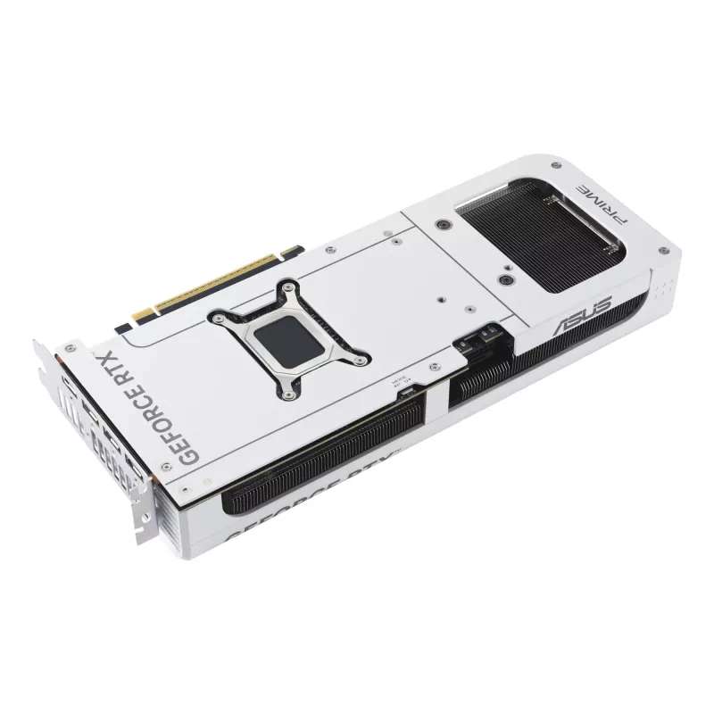 Placa gráfica ASUS GeForce RTX 5070 12 GB GDDR7, PCIe 5.0, 192-Bit, branco, 3 ventoinhas