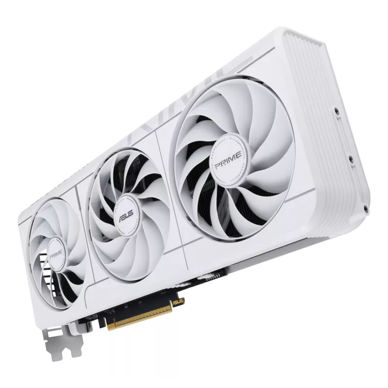 Placa gráfica ASUS GeForce RTX 5070 12 GB GDDR7, PCIe 5.0, 192-Bit, branco, 3 ventoinhas