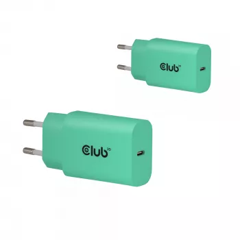 Carregador USB-C pack de 2 30W da club 3d — dois adaptadores de alimentação USB-C de 30W