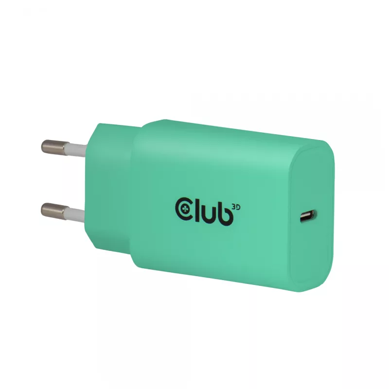 Carregador USB-C pack de 2 30W da club 3d — dois adaptadores de alimentação USB-C de 30W