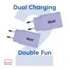 Fonte de alimentação club 3d carregador USB-C 30W pack de 2 compacto para telemóveis e tablets
