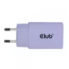 Fonte de alimentação club 3d carregador USB-C 30W pack de 2 compacto para telemóveis e tablets