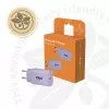 Fonte de alimentação club 3d carregador USB-C 30W pack de 2 compacto para telemóveis e tablets