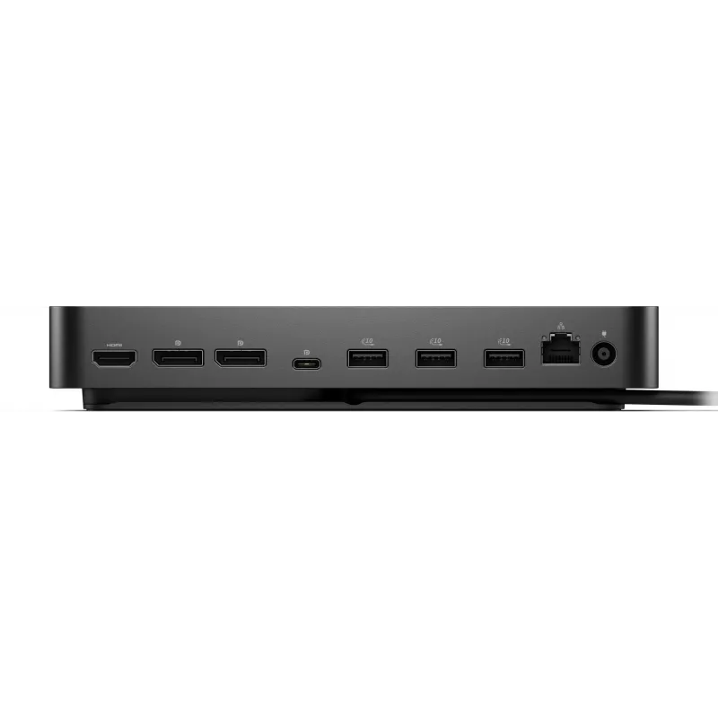 DELL WD25 com fios USB 3.2 Gen 2 (3.1 Gen 2) Type-C preto