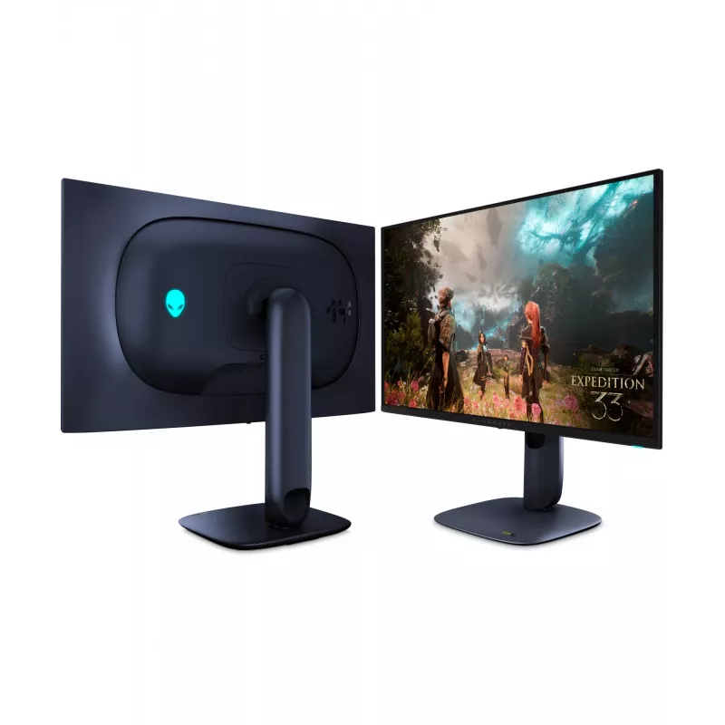 Monitor Alienware AW2725Q 67,8 cm (26,7 polegadas) 3840 x 2160 píxeis 4K Ultra HD QD-OLED preto