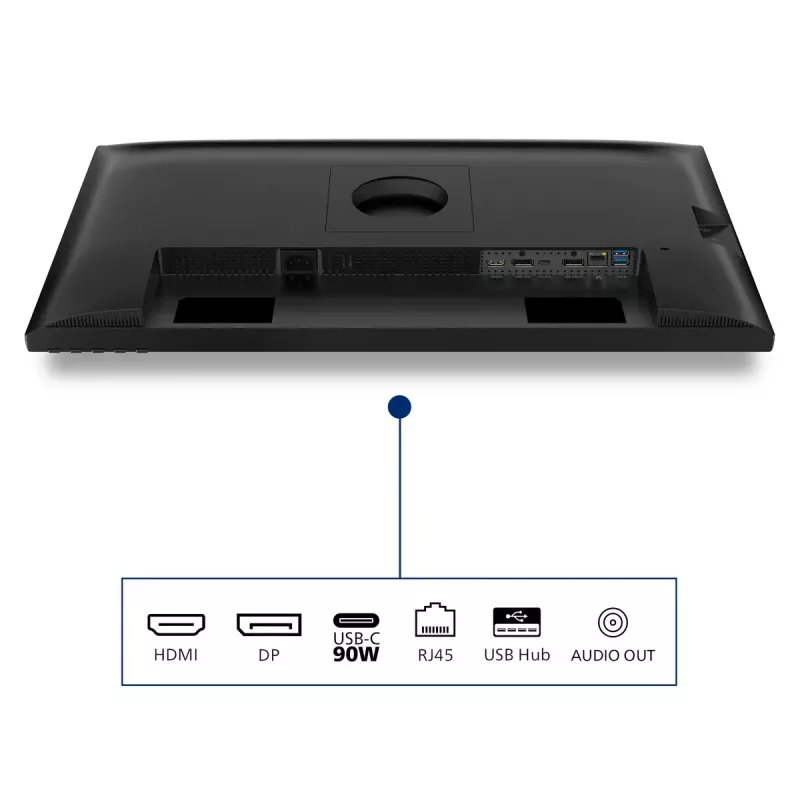 Monitor Philips 3000 series 27B2U3601/00 68,6 cm (27 polegadas) 2560 x 1440 píxeis Quad HD LCD preto