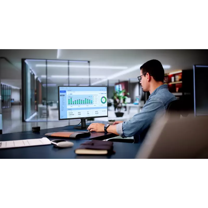 Monitor Philips 27B2N3500J/00 68,6 cm (27 polegadas) 2560 x 1440 píxeis 2K LCD preto