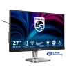 Monitor Philips 4000 series 27B2N4500/00 68,6 cm (27 polegadas) 2560 x 1440 píxeis Quad HD LCD cinzento