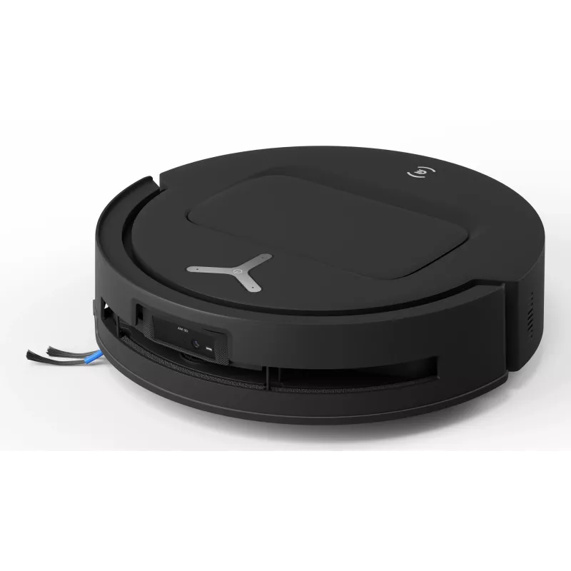 Aspirador robô Ecovacs Deebot T80 Omni – sem saco 3 L pó, 0,11 L água, 6400 mAh, 297 min de autonomia, preto