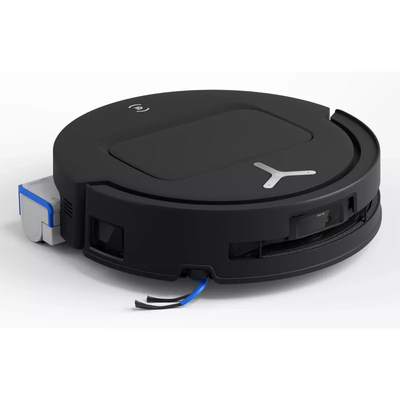 Aspirador robô Ecovacs Deebot T80 Omni – sem saco 3 L pó, 0,11 L água, 6400 mAh, 297 min de autonomia, preto