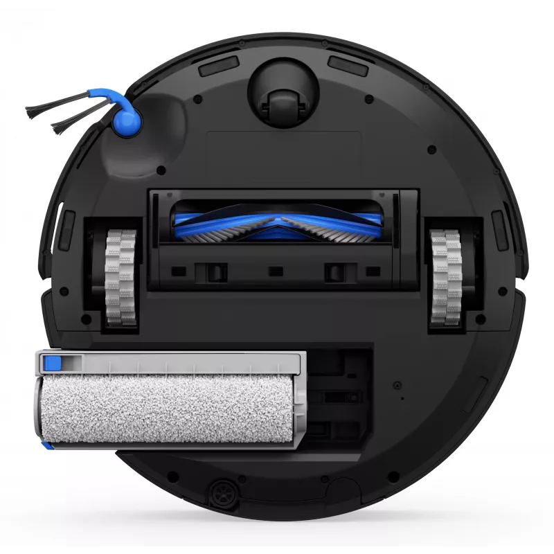 Aspirador robô Ecovacs Deebot T80 Omni – sem saco 3 L pó, 0,11 L água, 6400 mAh, 297 min de autonomia, preto