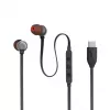 Headset JBL Tune 310C com fios intra-auriculares chamadas/música USB-C preto