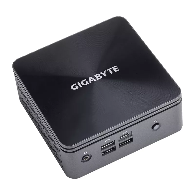Barebone GIGABYTE GB-BRI3H-10110 PC/estação de trabalho preto i3-10110U BGA 1528 2,1 GHz