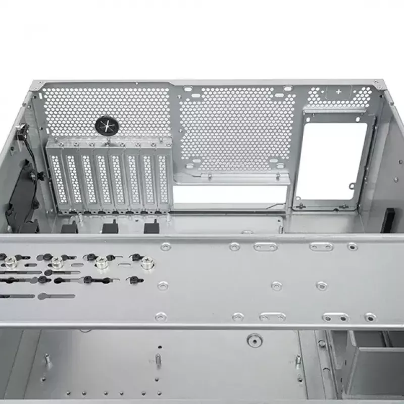 Rack de servidor Silverstone RM52 preto ATX SFX 440x550x220mm