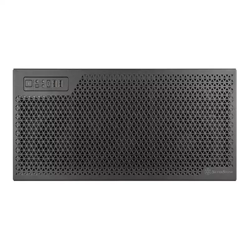 Rack de servidor Silverstone RM52 preto ATX SFX 440x550x220mm